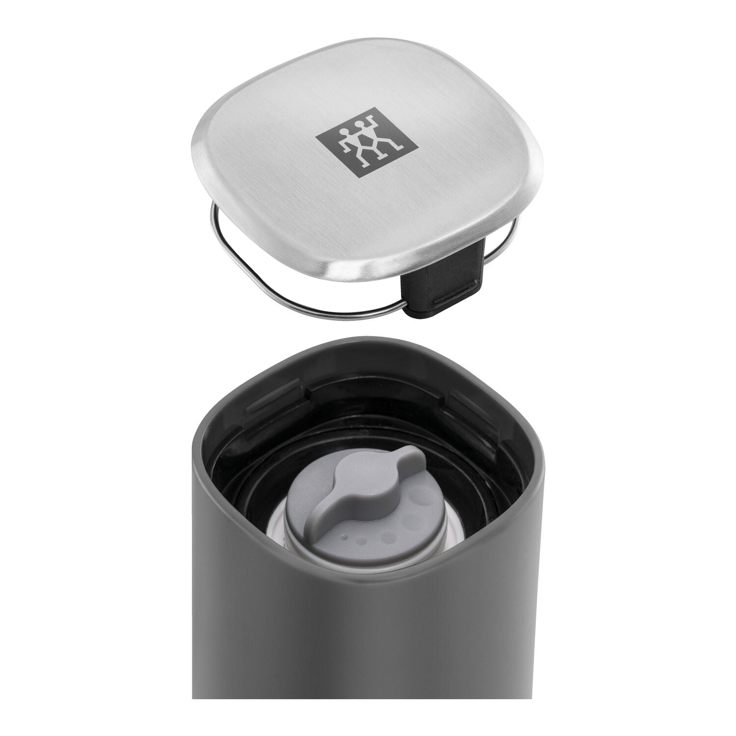 Sāls un piparu dzirnaviņas Zwilling Spices, pelēkas 19cm