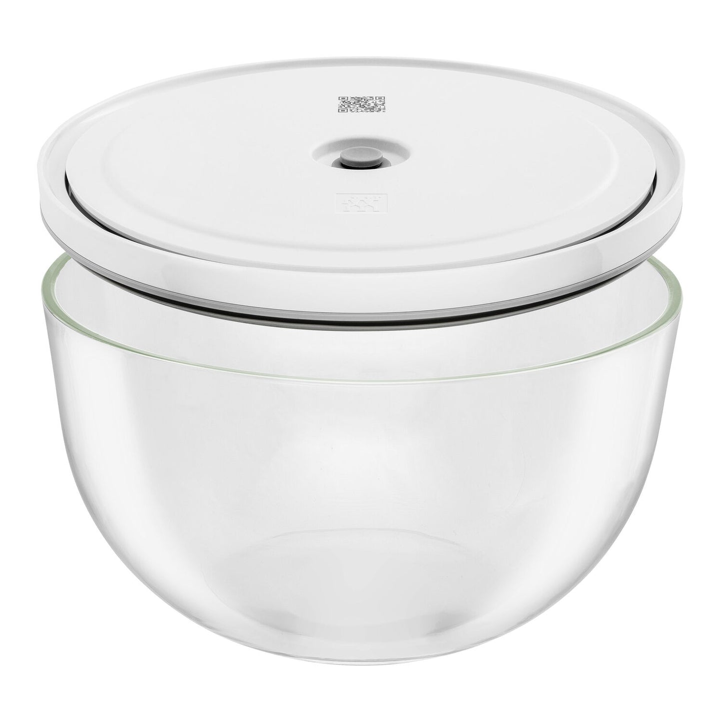 Stikla bļoda 24cm ar vakuuma vāku ZWILLING FRESH & SAVE Bowls L, 4.0L Stikla bļoda 24cm ar vakuuma vāku ZWILLING FRESH & SAVE Bowls L, 4.0L