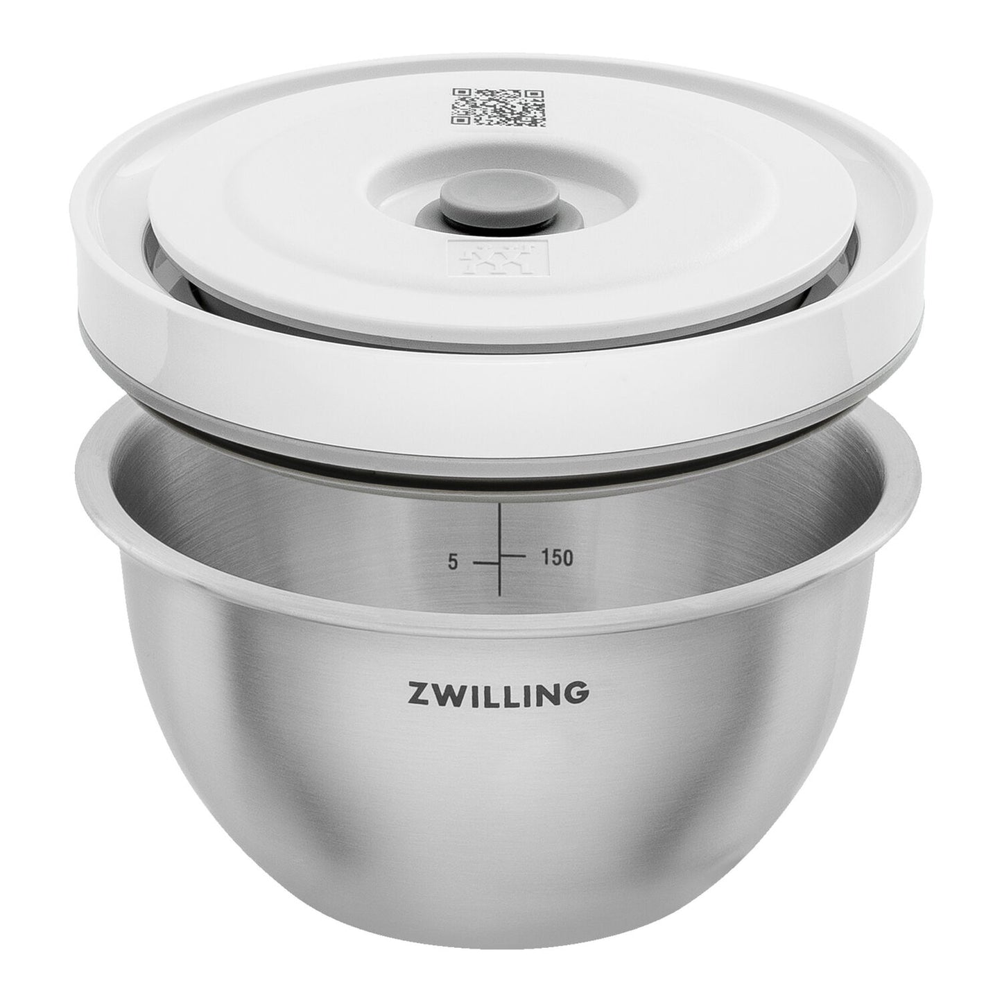 Vakuuma bļodu komplekts ZWILLING FRESH & SAVE Bowls S / M / L, nerūsējošā tērauda Vakuuma bļodu komplekts ZWILLING FRESH & SAVE Bowls S / M / L, nerūsējošā tērauda