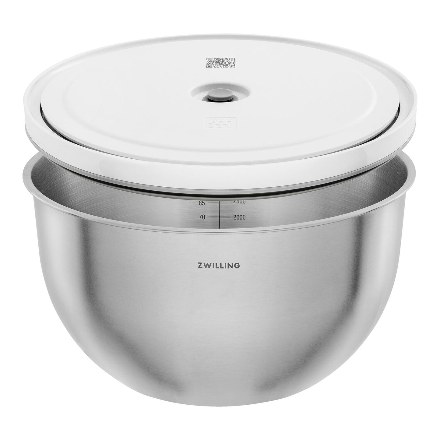 Vakuuma bļodu komplekts ZWILLING FRESH & SAVE Bowls S / M / L, nerūsējošā tērauda Vakuuma bļodu komplekts ZWILLING FRESH & SAVE Bowls S / M / L, nerūsējošā tērauda