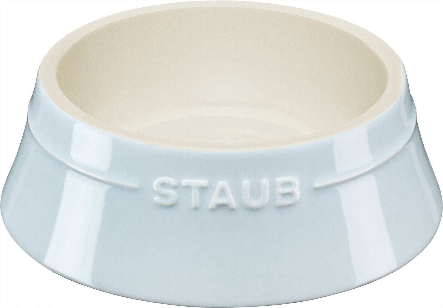 STAUB keramikas bļoda kaķim vai mazam sunim 400 ml | Gaiši zila