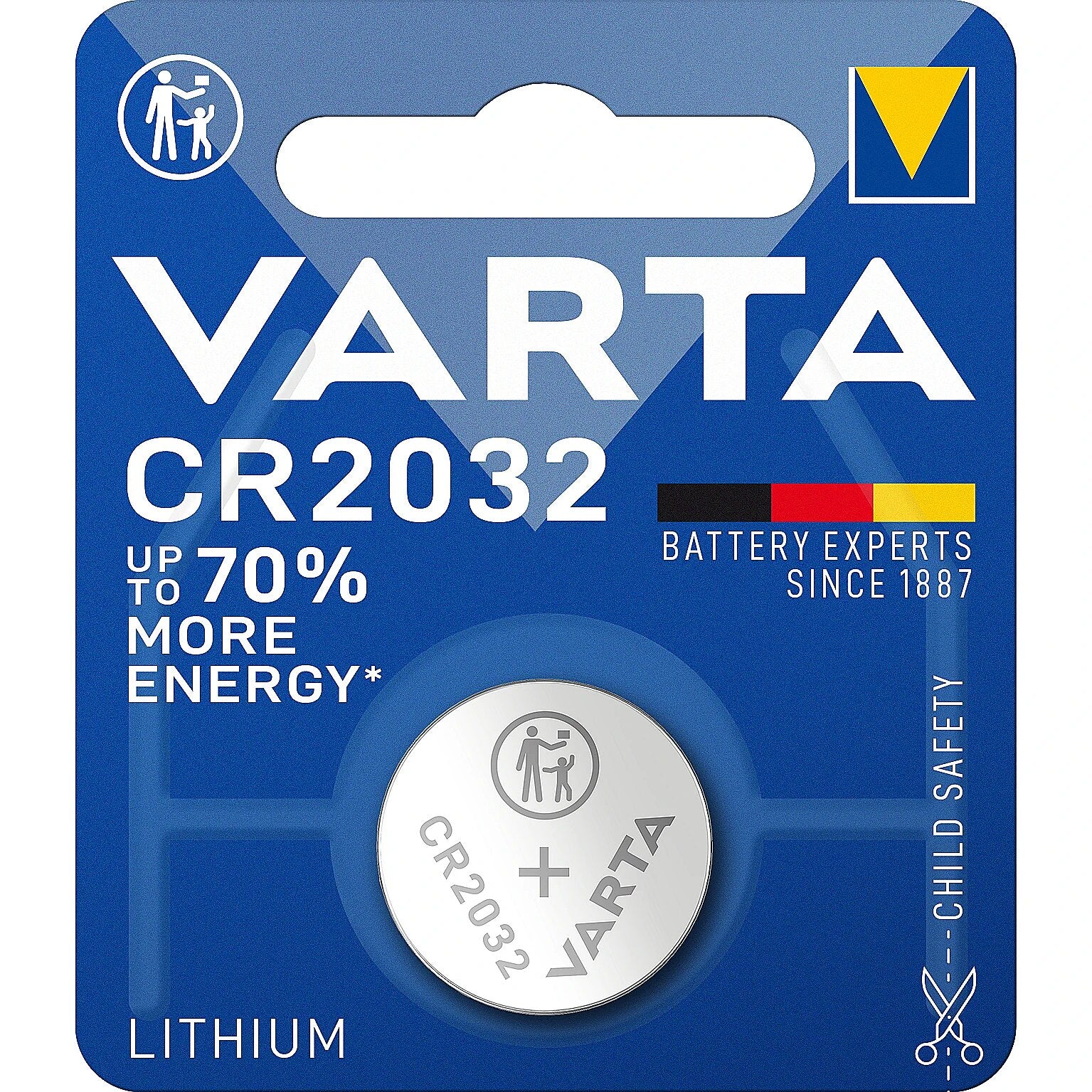 Litija baterija CR2032 VARTA LITHIUM 3V