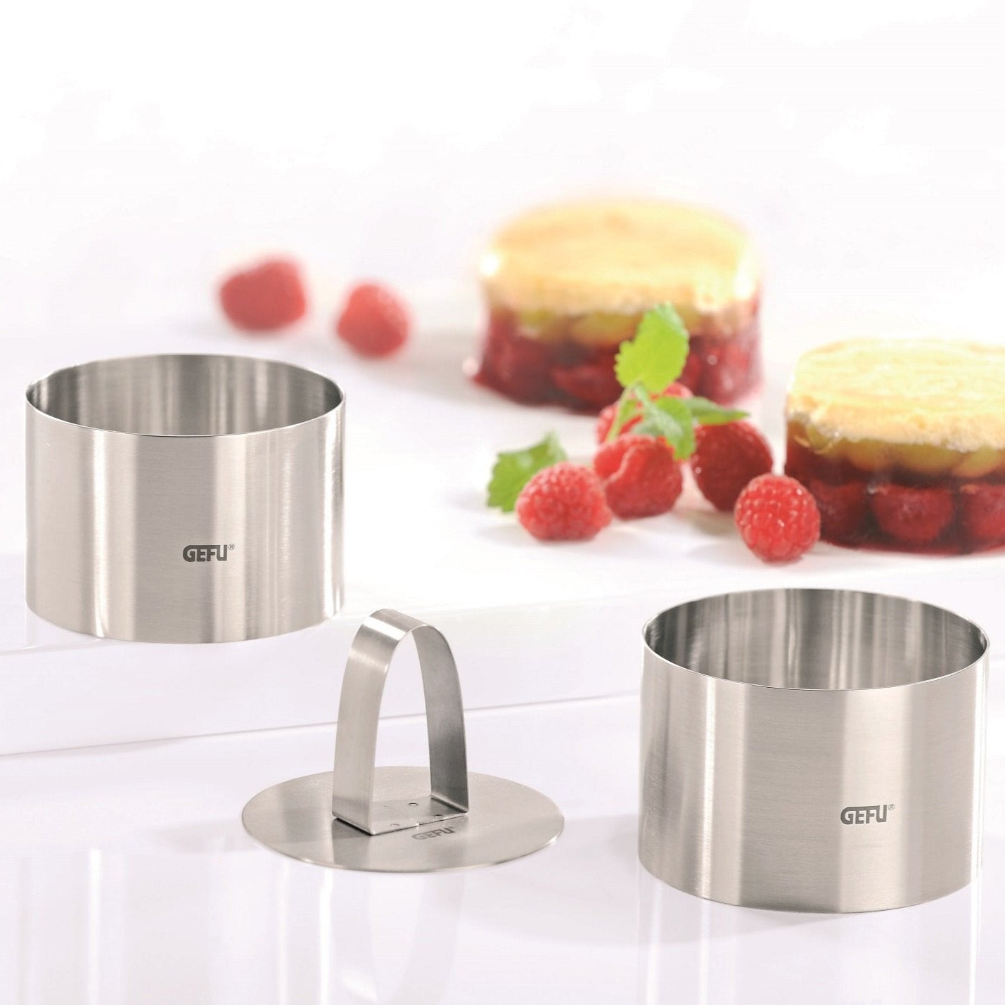 Desertu un uzkodu riņķu komplekts GEFU FORMA