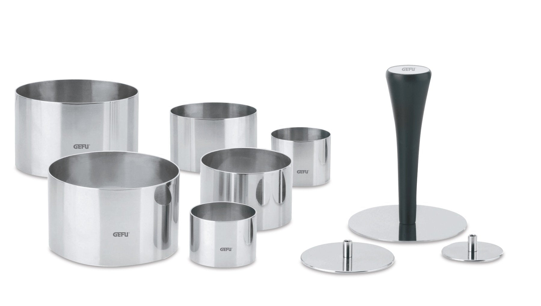 Desertu un uzkodu riņķu komplekts GEFU FORMIDABLE