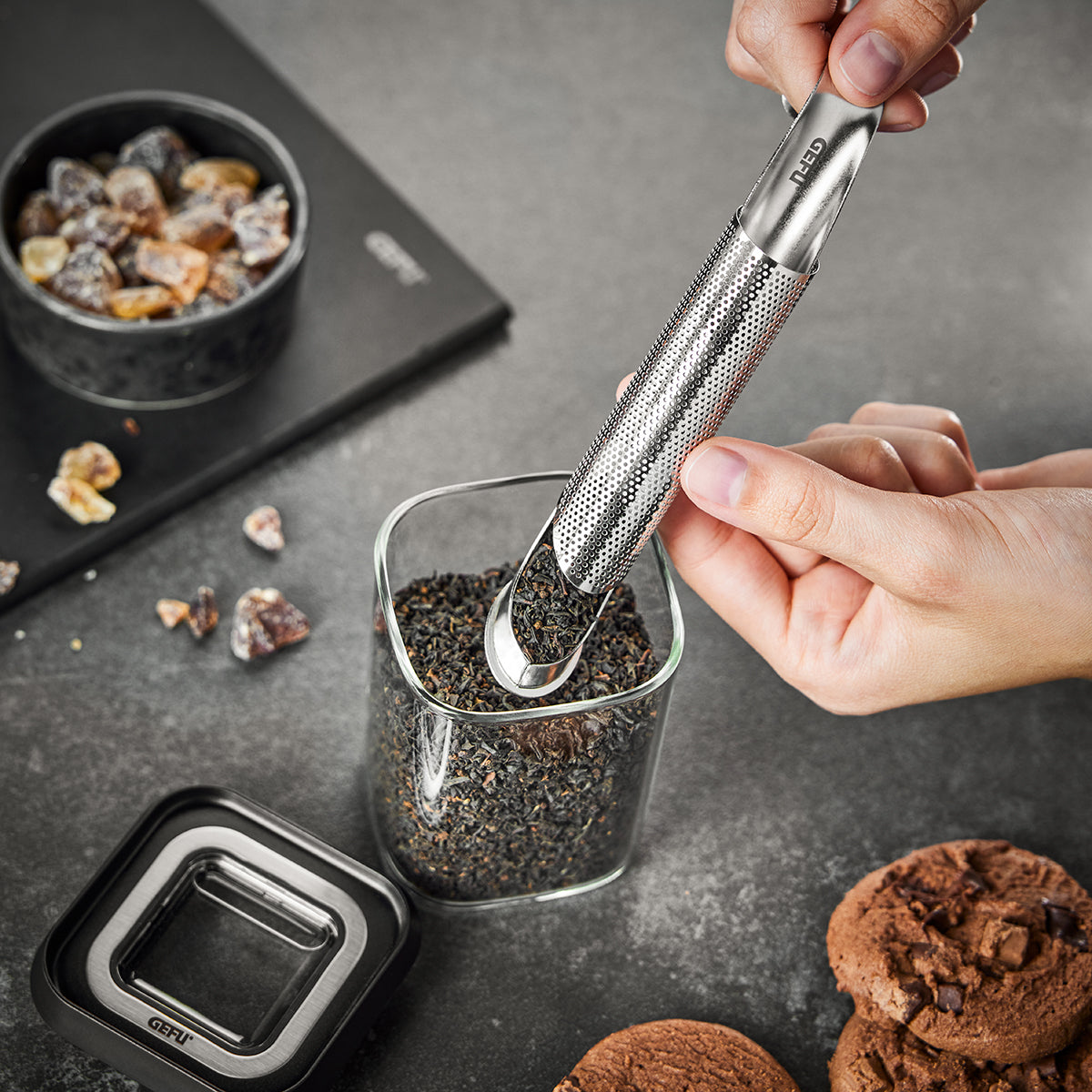 Tea strainer GEFU T-STICK Tējas sietiņš GEFU T-STICK
