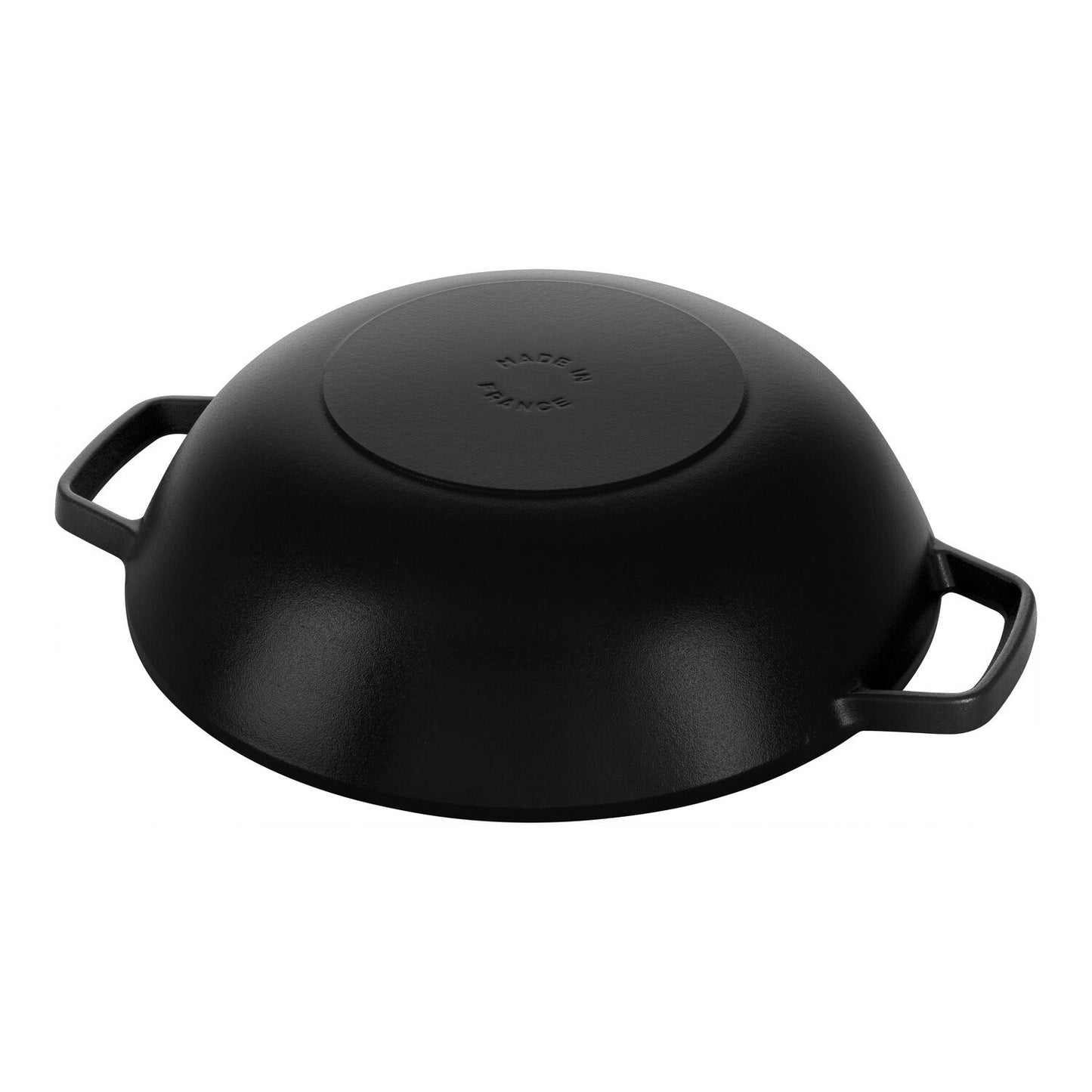 Čuguna WOK panna 30cm STAUB Specialities, ar vāku Čuguna WOK panna 30cm STAUB Specialities, ar vāku