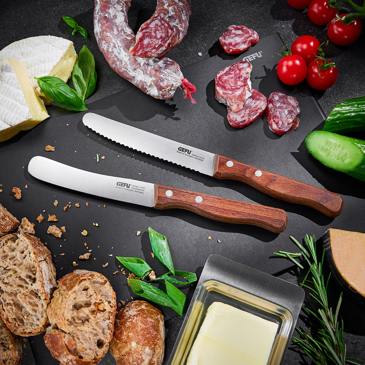 Knife for spreading and cutting GEFU STULLE Nazis smērēšanai un griešanai GEFU STULLE