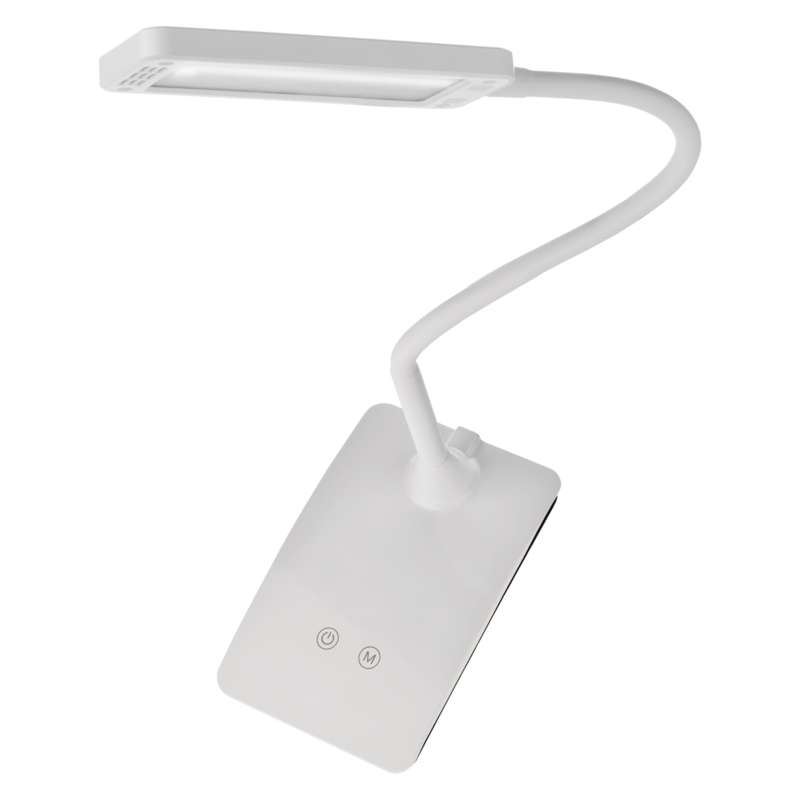 LED Galda lampa EMOS Eddy 6W 3000K-6800K DIM balta