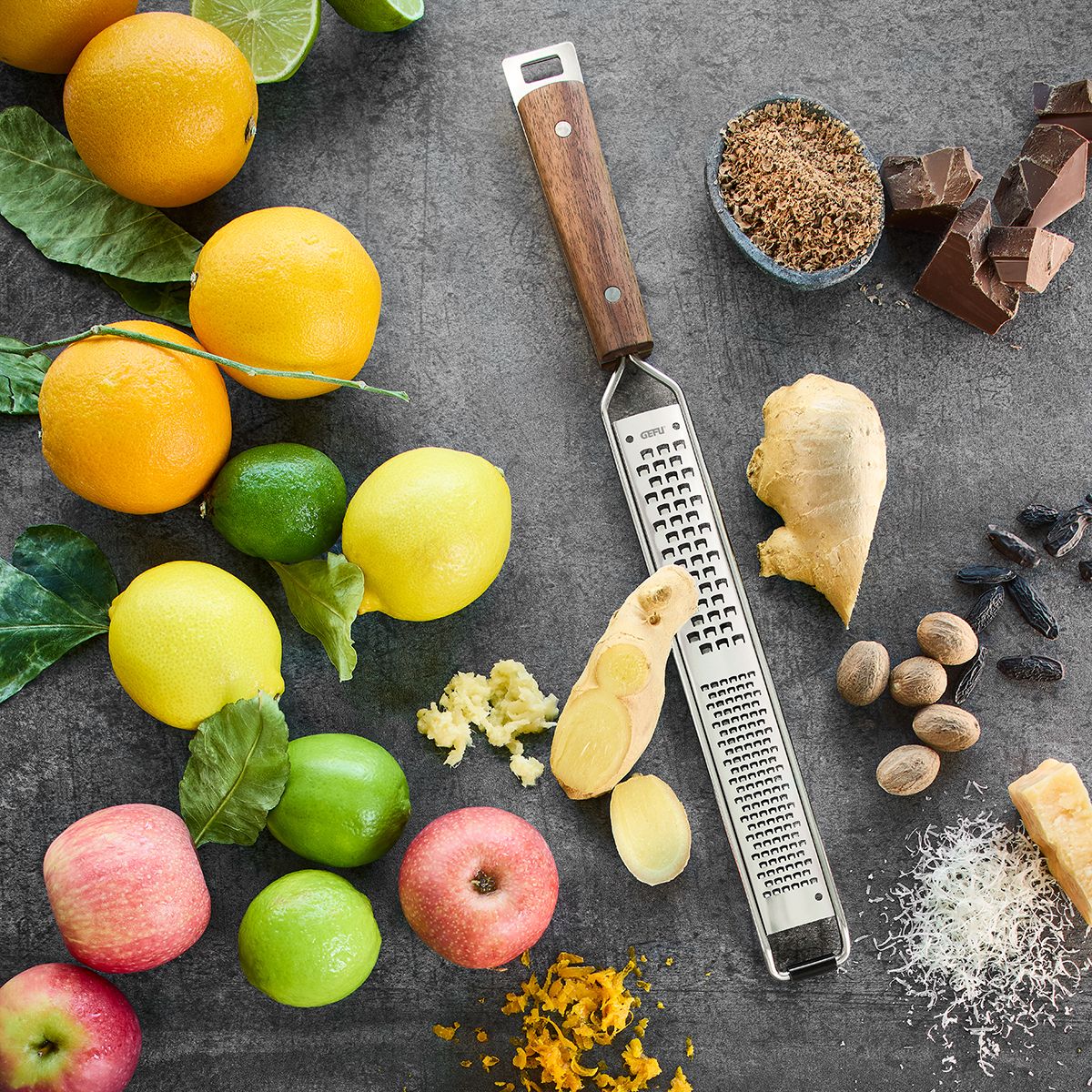 Smalkā un rupjā rīve GEFU MADERO