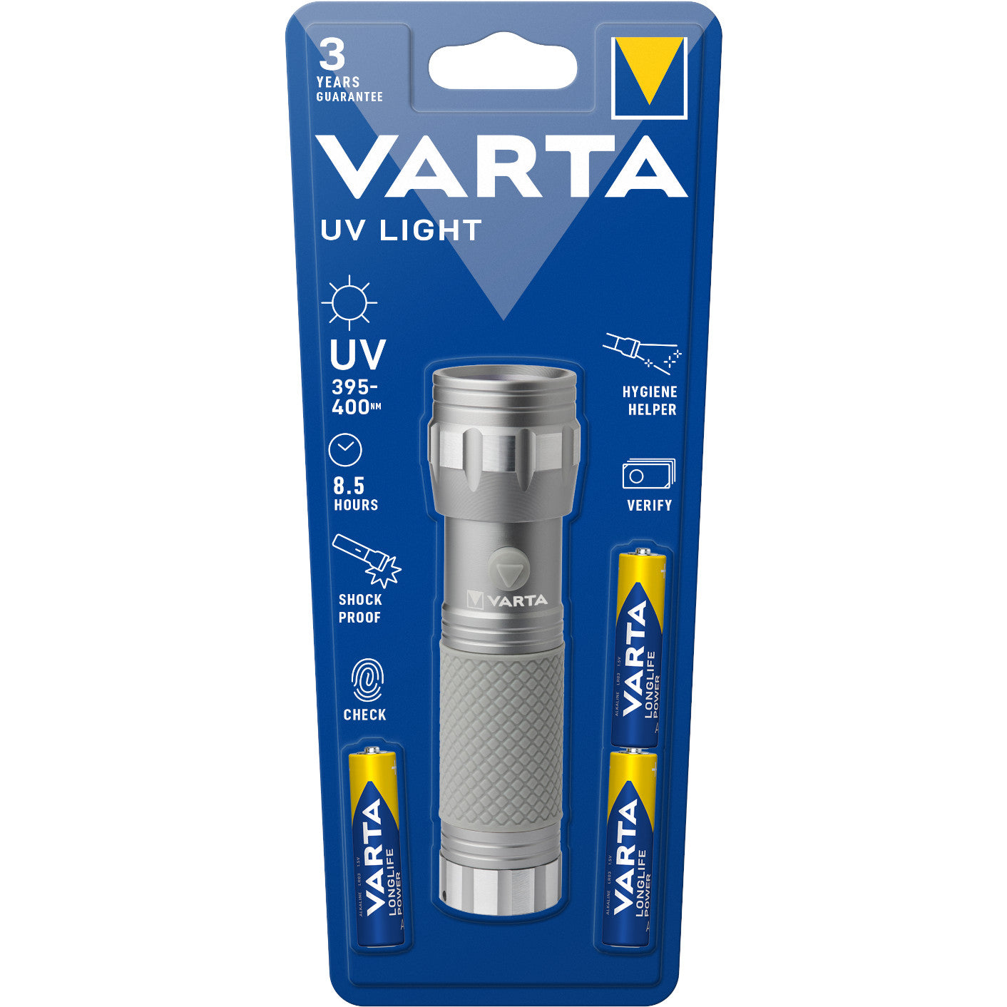 LED kabatas ultravioletais lukturis VARTA UV Light