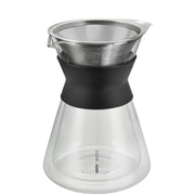 Dubultsienu stikla karafe kafijas uzliešanai Pour Over GEFU BUTIO THERMO 500 ml