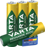 Baterijas lādējamas AAA VARTA Recharge Accu Power 800mAh, 4gab.