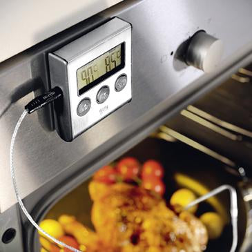 Digitālais gaļas termometrs ar zondi GEFU TEMPERE, līdz +250°C Digitālais gaļas termometrs ar zondi GEFU TEMPERE, līdz +250°C
