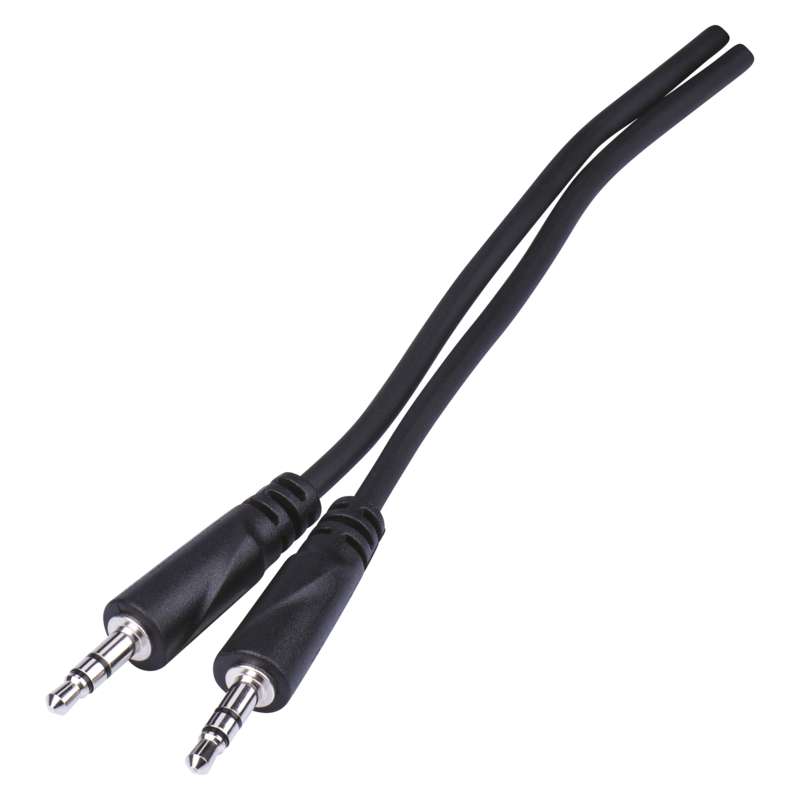 Savienojuma vads audiojack 3.5mm spraudnis - 3.5mm spraudnis 3m bl. EMOS SB5003