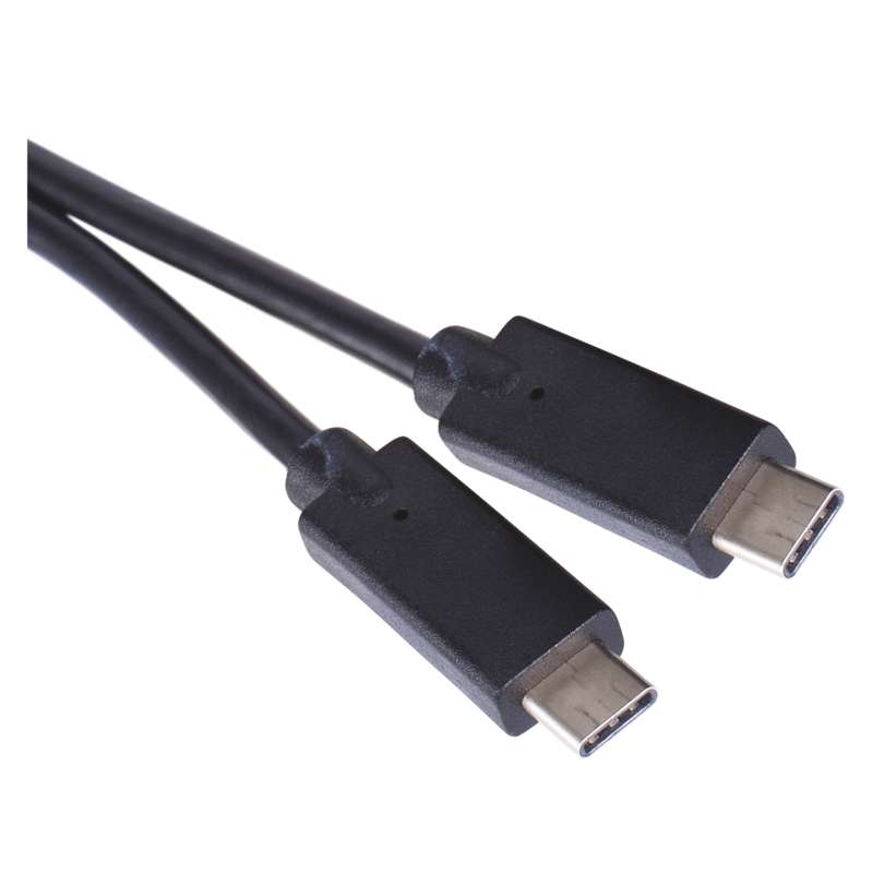 Lādētājs/savienojuma vads USB C spraudnis- C spraudnis 1m EMOS SM7022BL