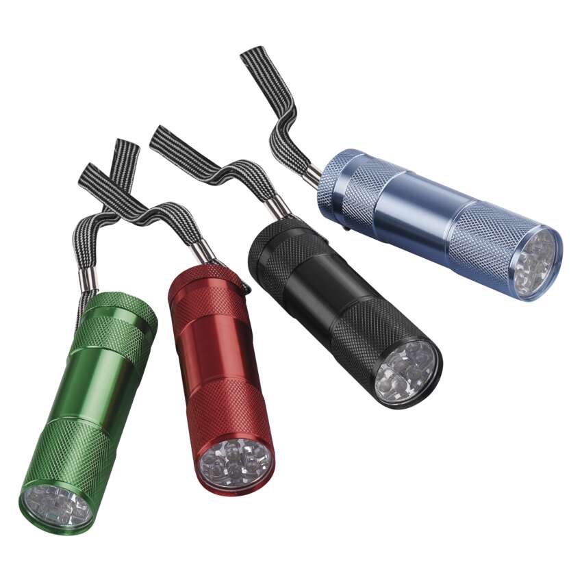 LED lukturis EMOS 9xLED 50lm, 3xAAA, metāla, 1gab.