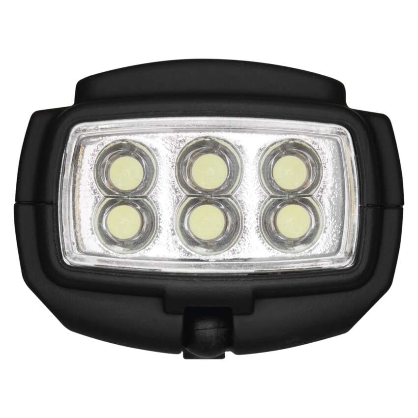 COB LED + LED rechargeable work lamp EMOS P4518, 380 lm, 2500 mAh COB LED + LED uzlādējama lampa darbam EMOS P4518, 380 lm, 2500 mAh