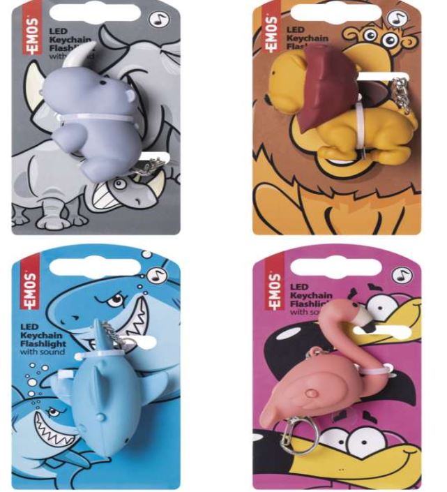 Lukturis-piekariņš EMOS DZĪVNIEKI 1LED, 1gab.