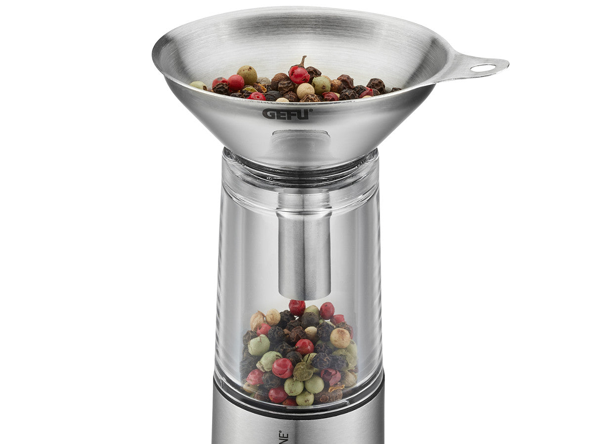 Metāla mini piltuvju komplekts GEFU VERSARE, komplektā 3 gab.