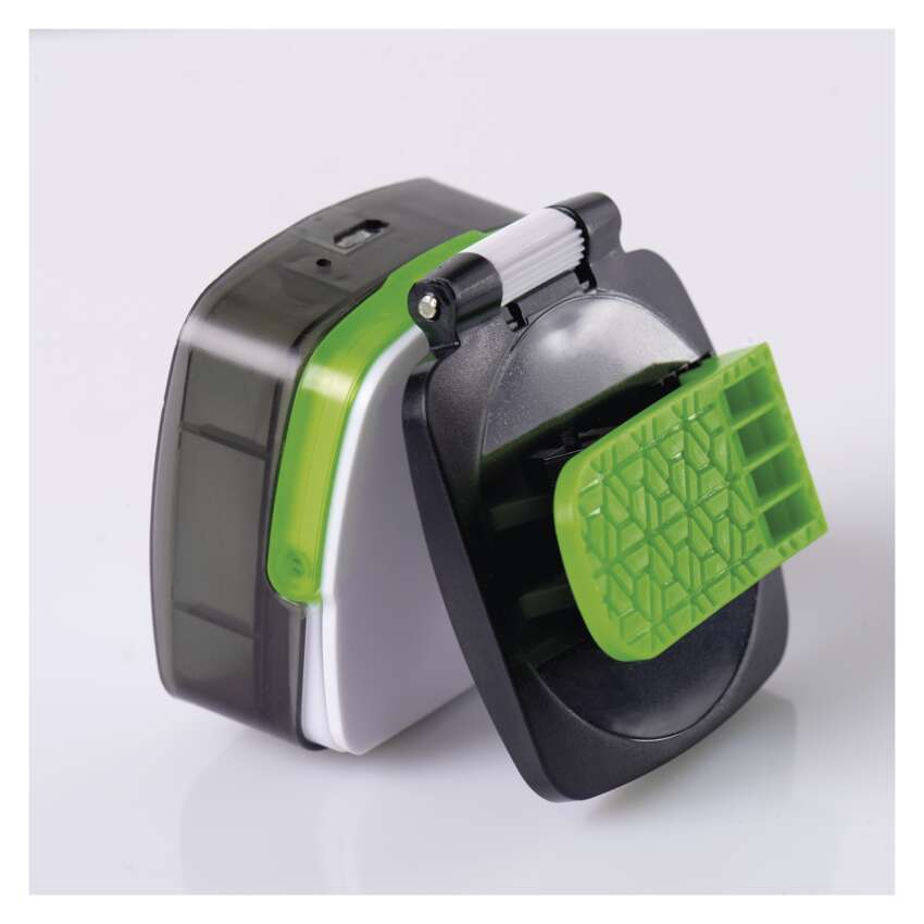 CREE + SMD LED uzlādējams galvas lukturis 110 lm, 55 m, Li-Pol, 850 mAh CREE + SMD LED uzlādējams galvas lukturis 110 lm, 55 m, Li-Pol, 850 mAh
