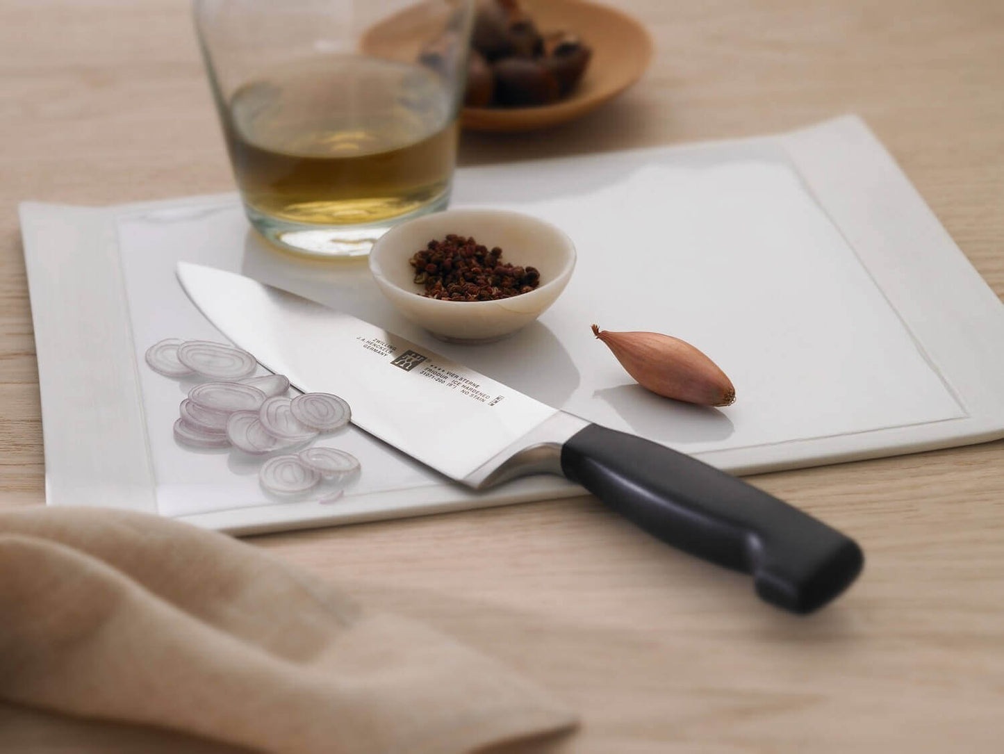 Chef's knife Zwilling Four Star 20cm Šefpavāra nazis Zwilling Four Star 20cm