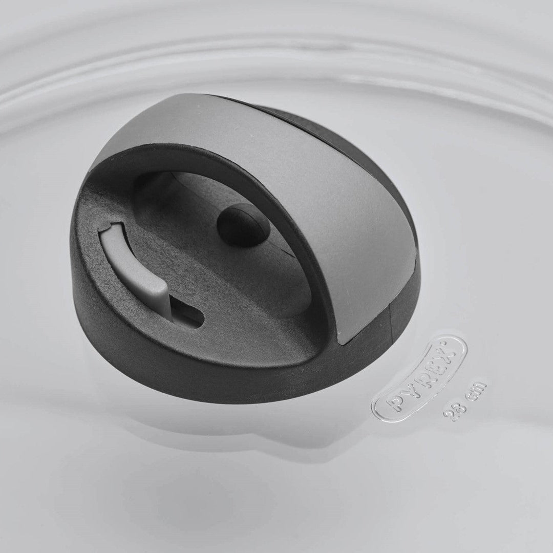 Universāls stikla vāks ar tvaika atveri BALLARINI 24 cm
