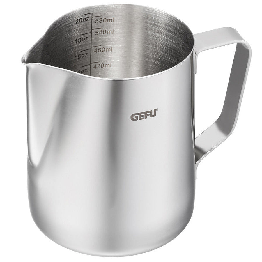 Tērauda piena putojamā kanniņa GEFU BARISTA 600ml Tērauda piena putojamā kanniņa GEFU BARISTA 600ml
