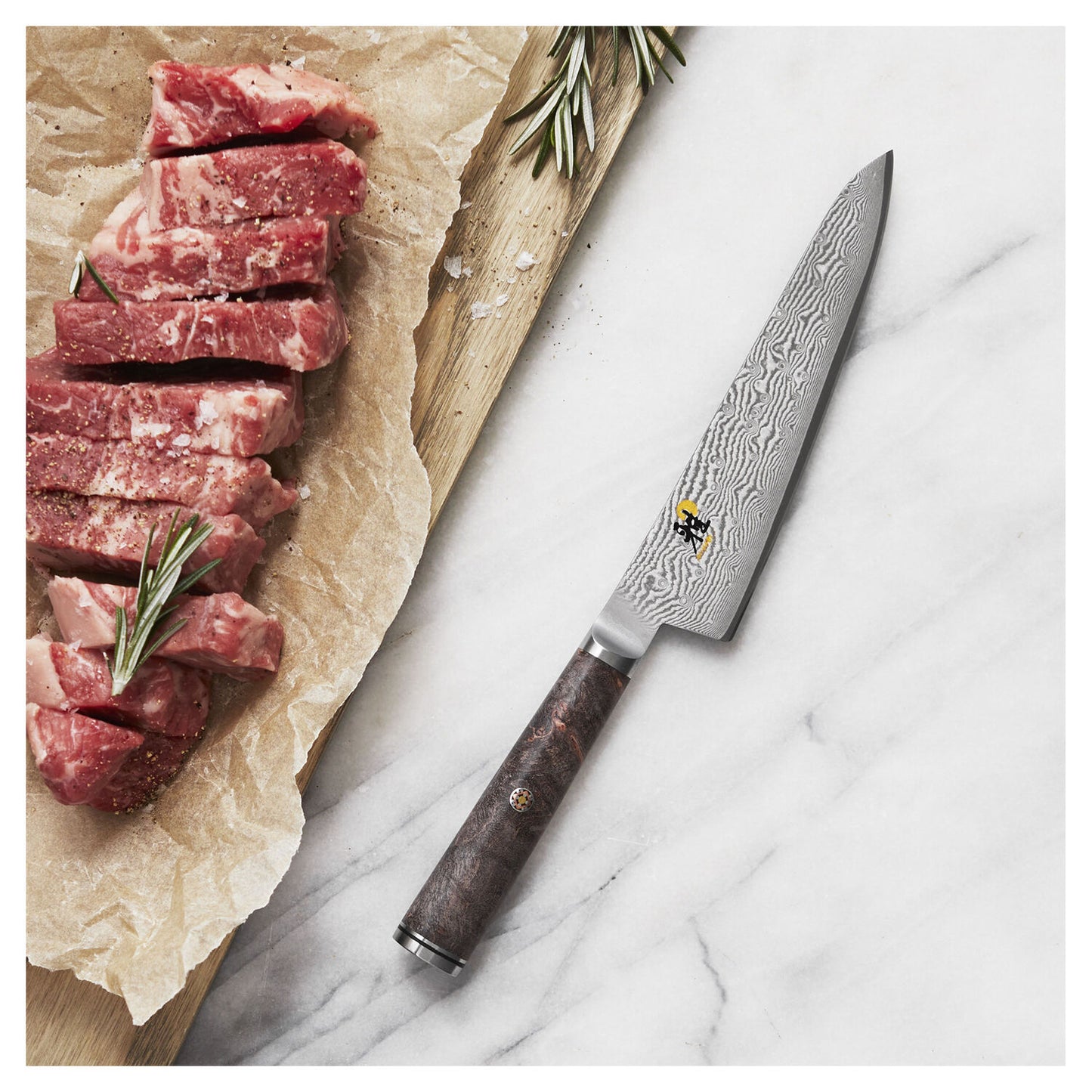 Shotoh knife MIYABI Black 5000MCD67, 13cm Shotoh nazis MIYABI Black 5000MCD67, 13cm