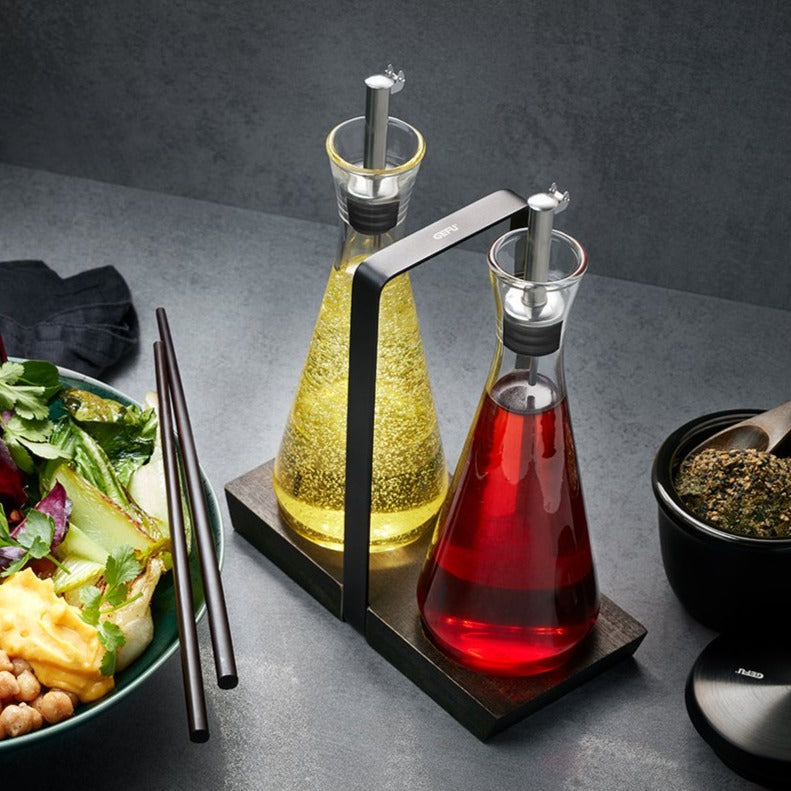 Eļļas un etiķa dozatoru dāvanu komplekts GEFU X-PLOSION