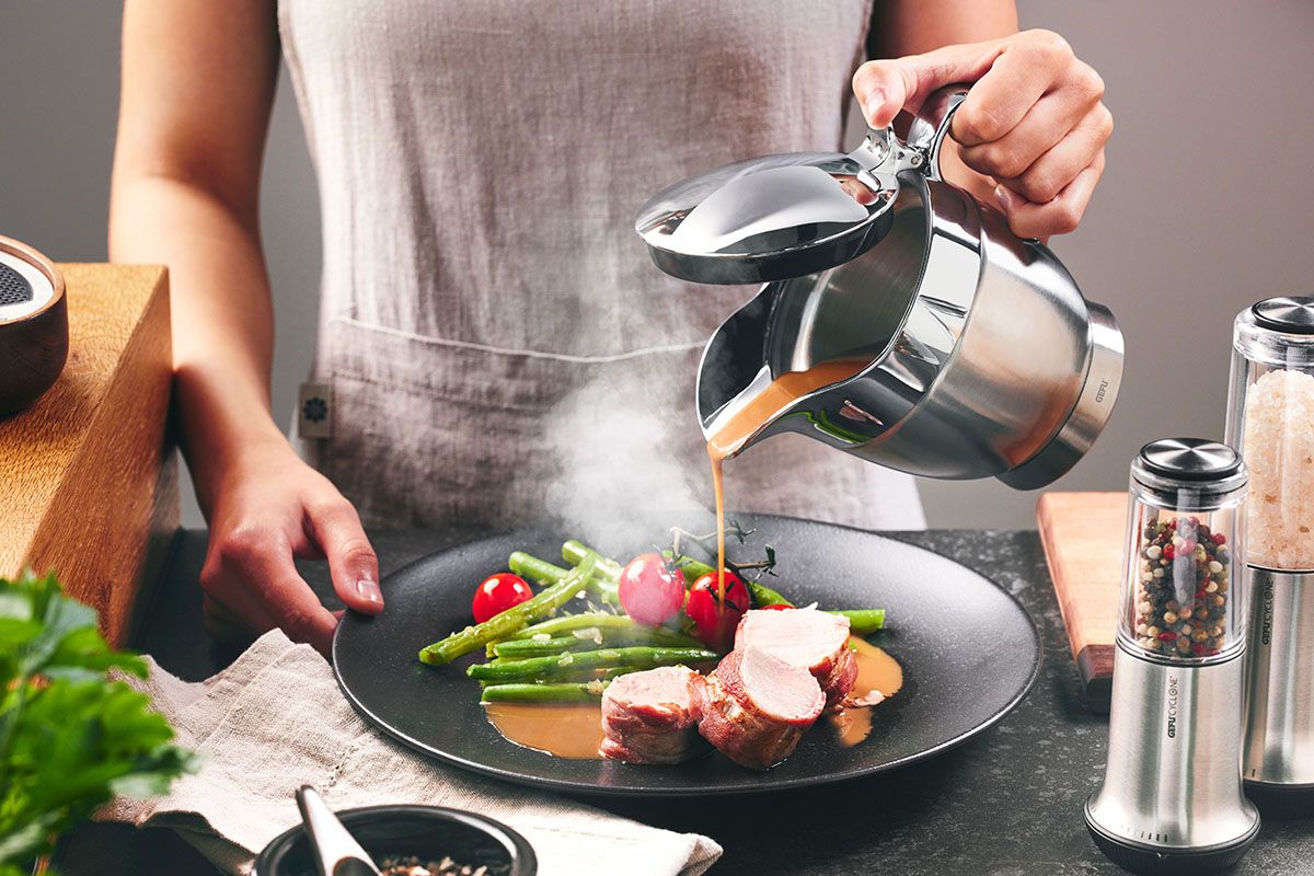 Mērces termokrūze GEFU SERVIRO