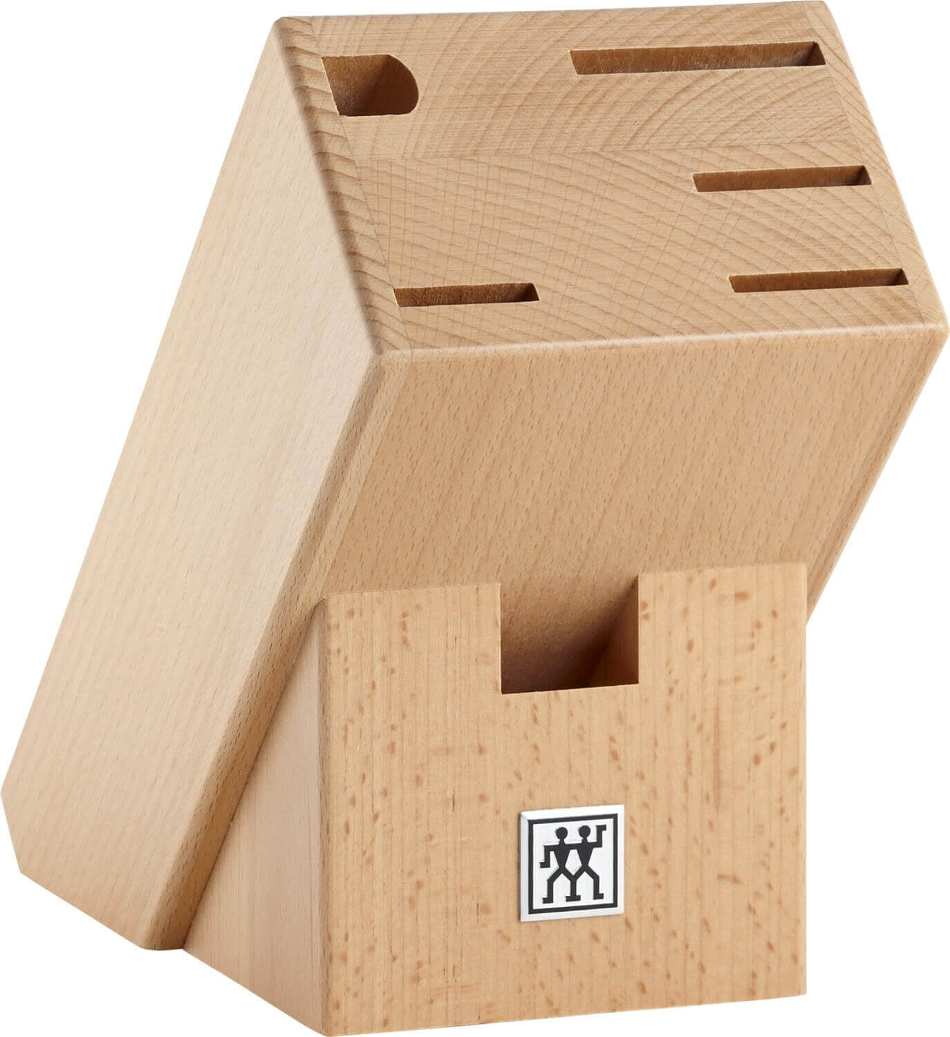 Knife set ZWILLING GOURMET in wooden stand, 6 pcs. Nažu komplekts ZWILLING GOURMET koka statīvā, 6pr.