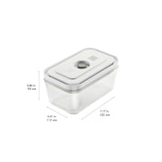 Stikla vakuuma trauku komplekts ZWILLING FRESH & SAVE 3pr.