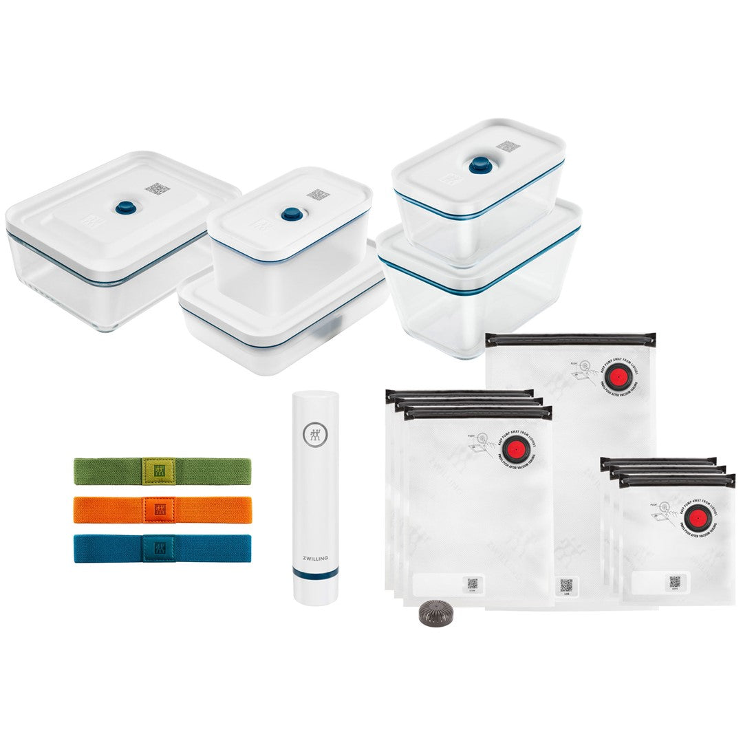 Vacuum container, bag and packaging device set ZWILLING FRESH & SAVE M/L La Mer Starter