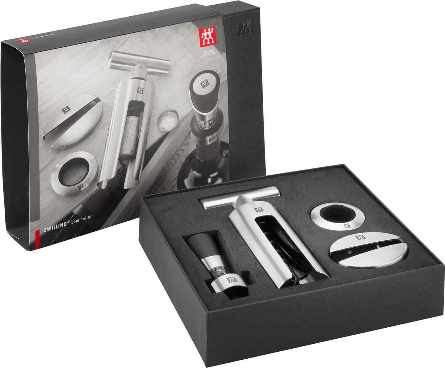 Vīna piederumu komplekts ZWILLING Sommelier, 4pr. Vīna piederumu komplekts ZWILLING Sommelier, 4pr.