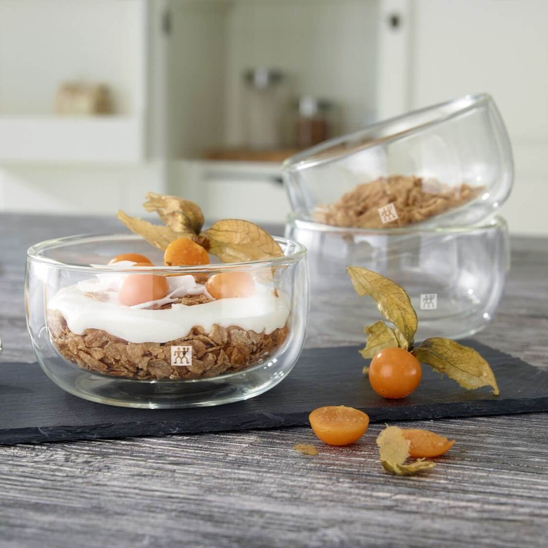 Dubultsienu stikla deserta bļodas Zwilling Sorrento 280ml, 2 gab.