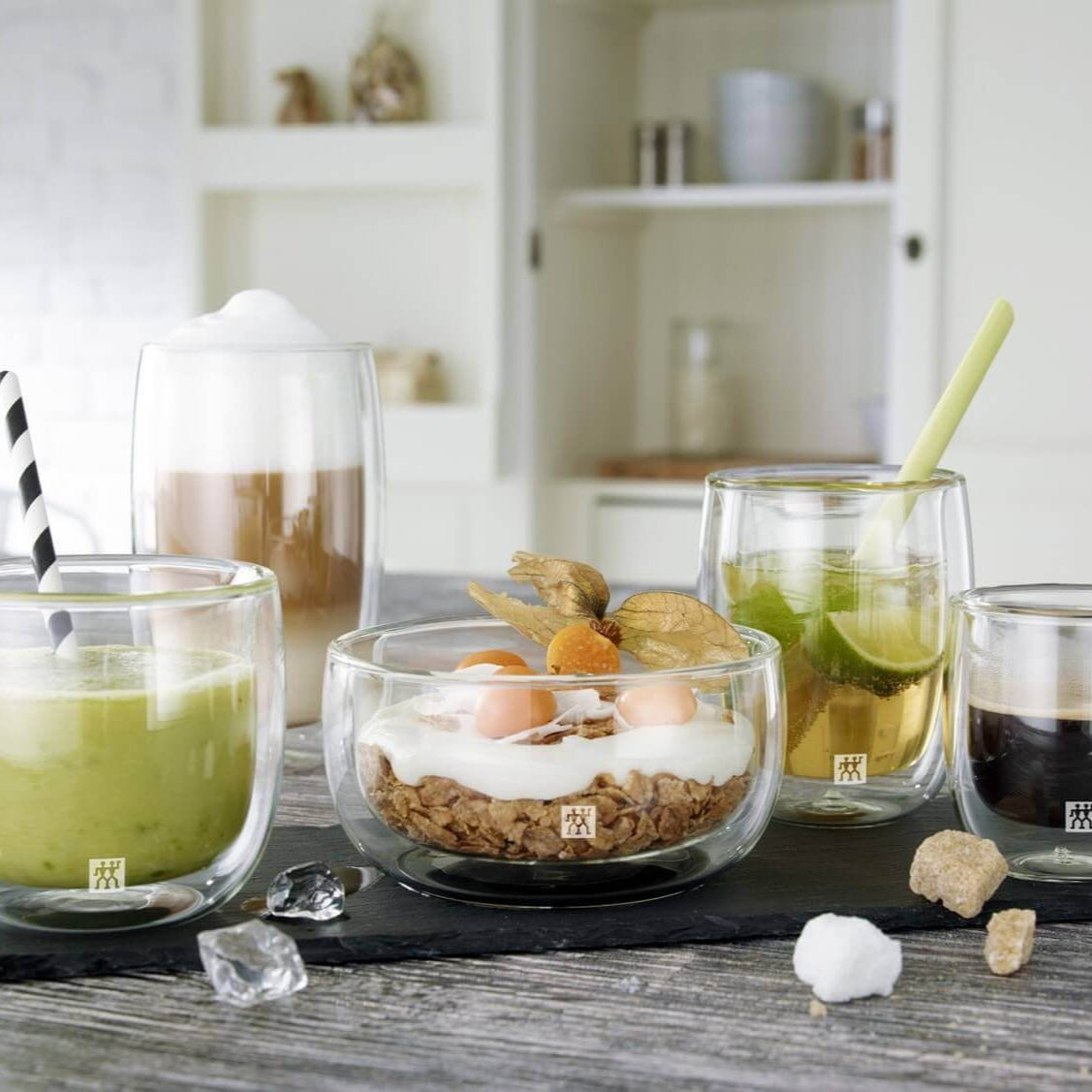 Dubultsienu stikla deserta bļodas Zwilling Sorrento 280ml, 2 gab.