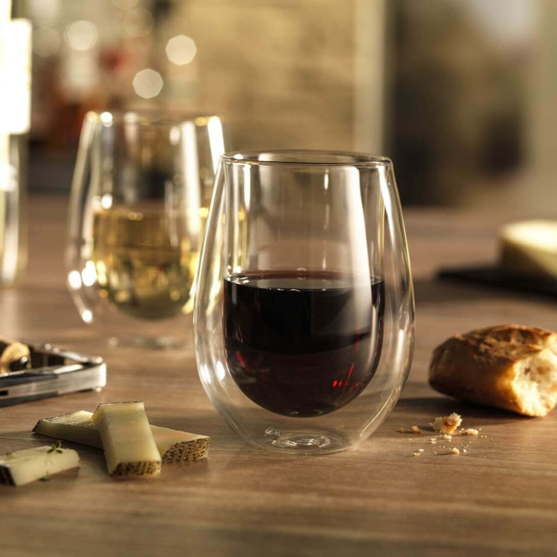 Dubultsienu stikla vīna glāzes Zwilling Sorrento 350ml, 2 gab.