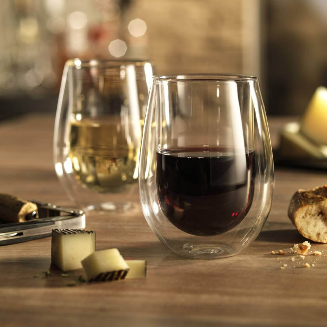 Dubultsienu stikla vīna glāzes Zwilling Sorrento 350ml, 2 gab.