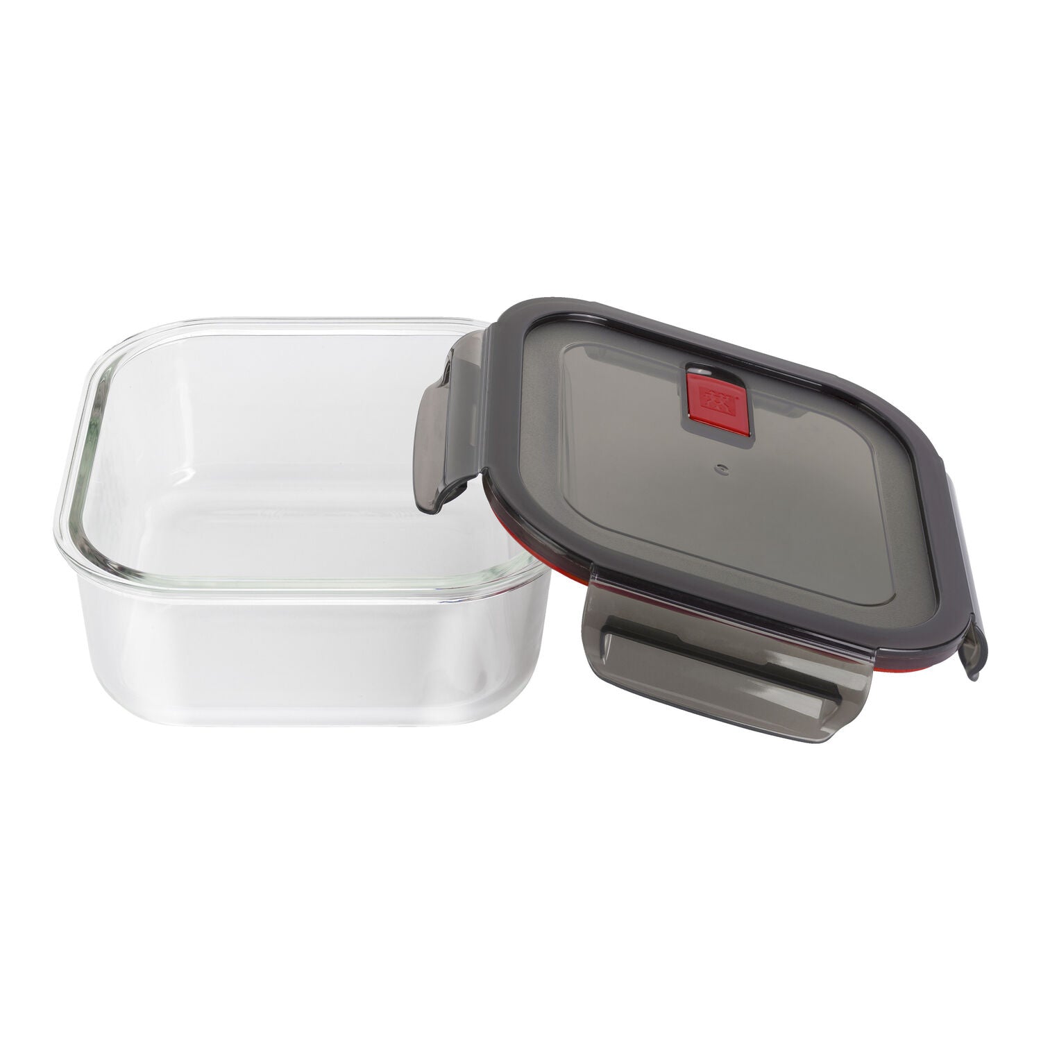 Kvadrāta formas stikla trauks pārtikas uzglabāšanai Zwilling Gusto 1.1L