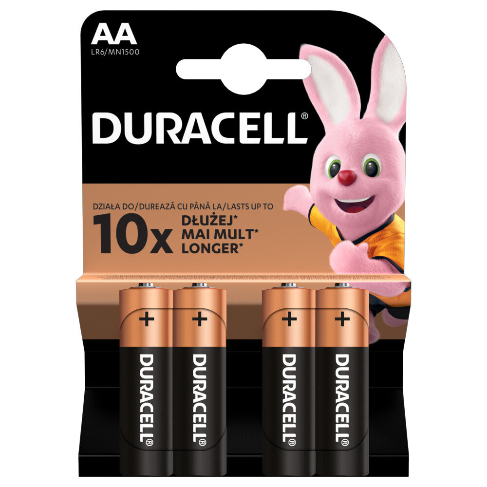 Baterijas DURACELL AA Alkaline 4gb., LR06