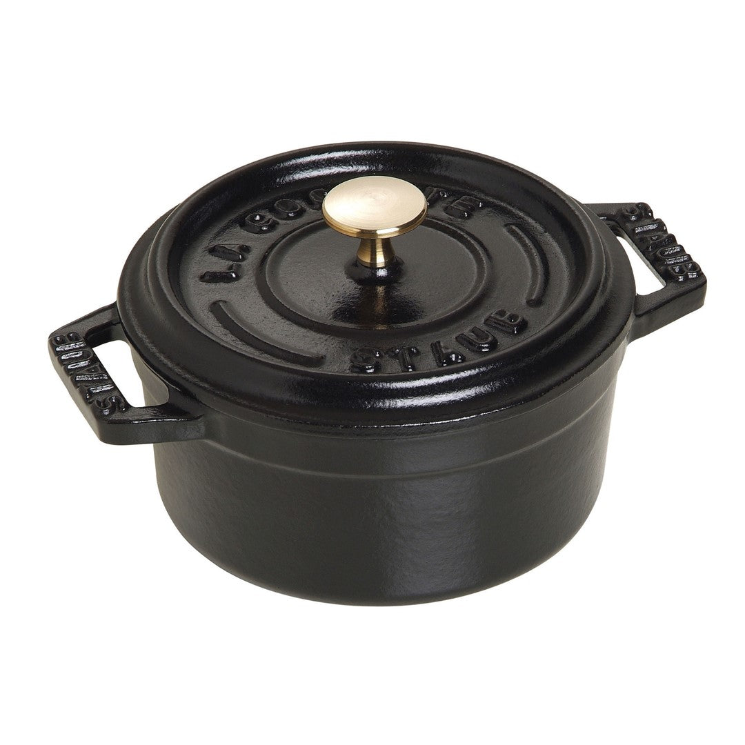 Čuguna katls STAUB La Cocotte Mini 10cm 250ml, melns