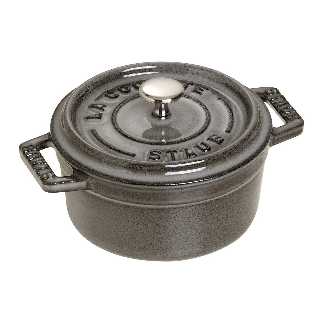 Čuguna katls STAUB La Cocotte Mini 10cm 250ml, pelēks