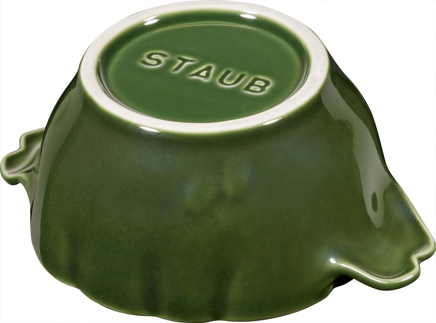 Keramikas cepeškrāsns katls STAUB Ceramique Artišoks 450 ml, zaļa