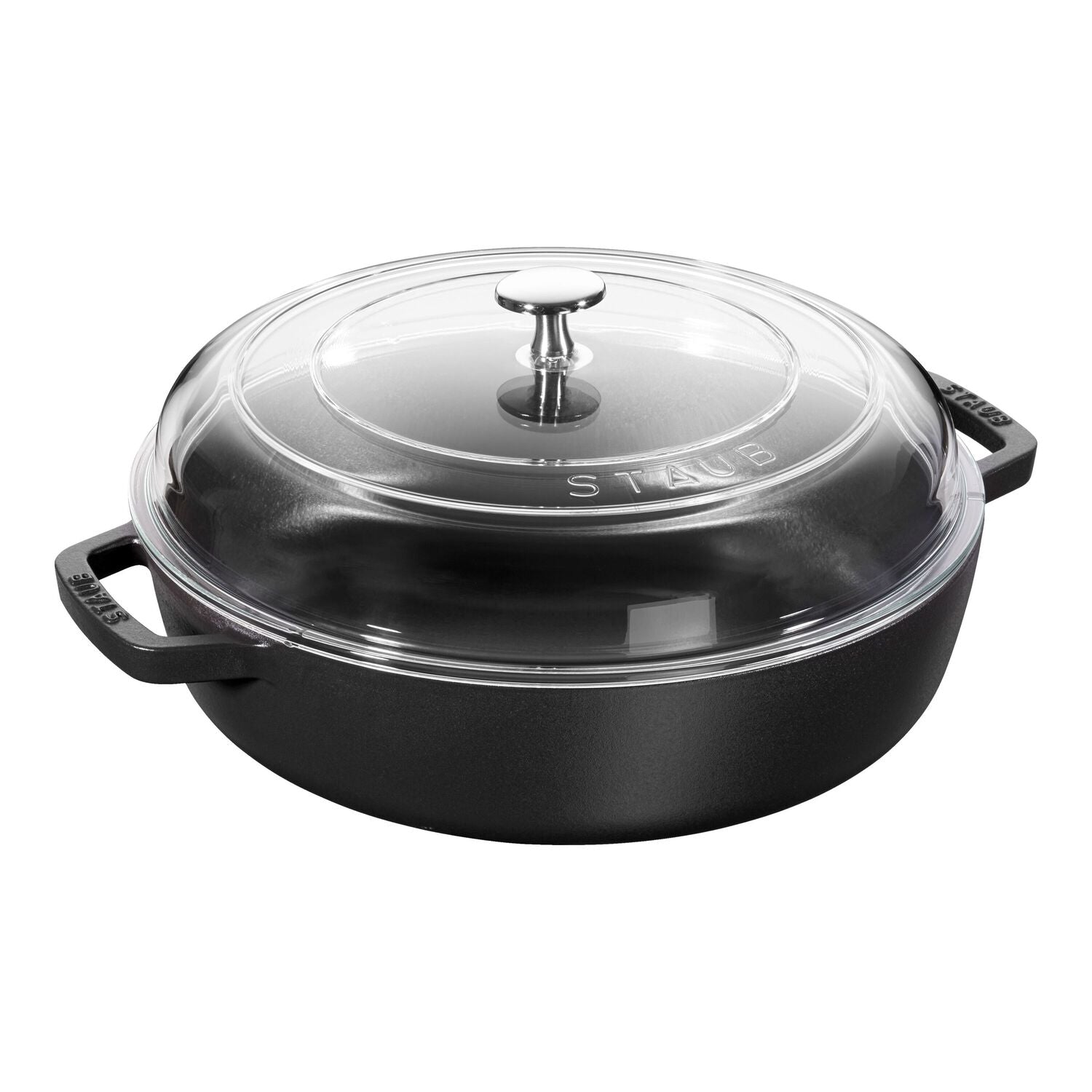 Čuguna šmorpanna STAUB Braisers 24cm ar vāku