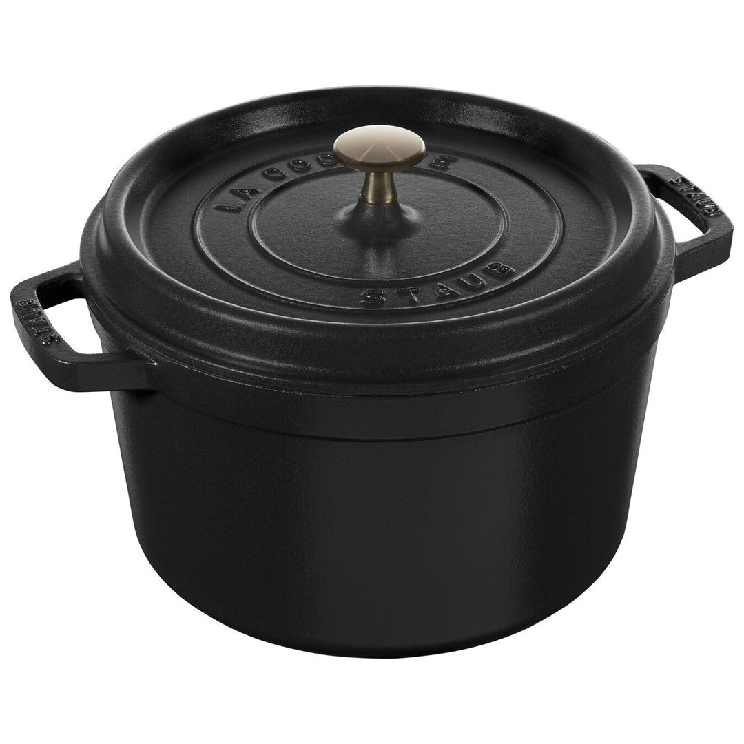 Čuguna katls ar vāku STAUB LA COCOTTE 24cm 4.8L, augsts