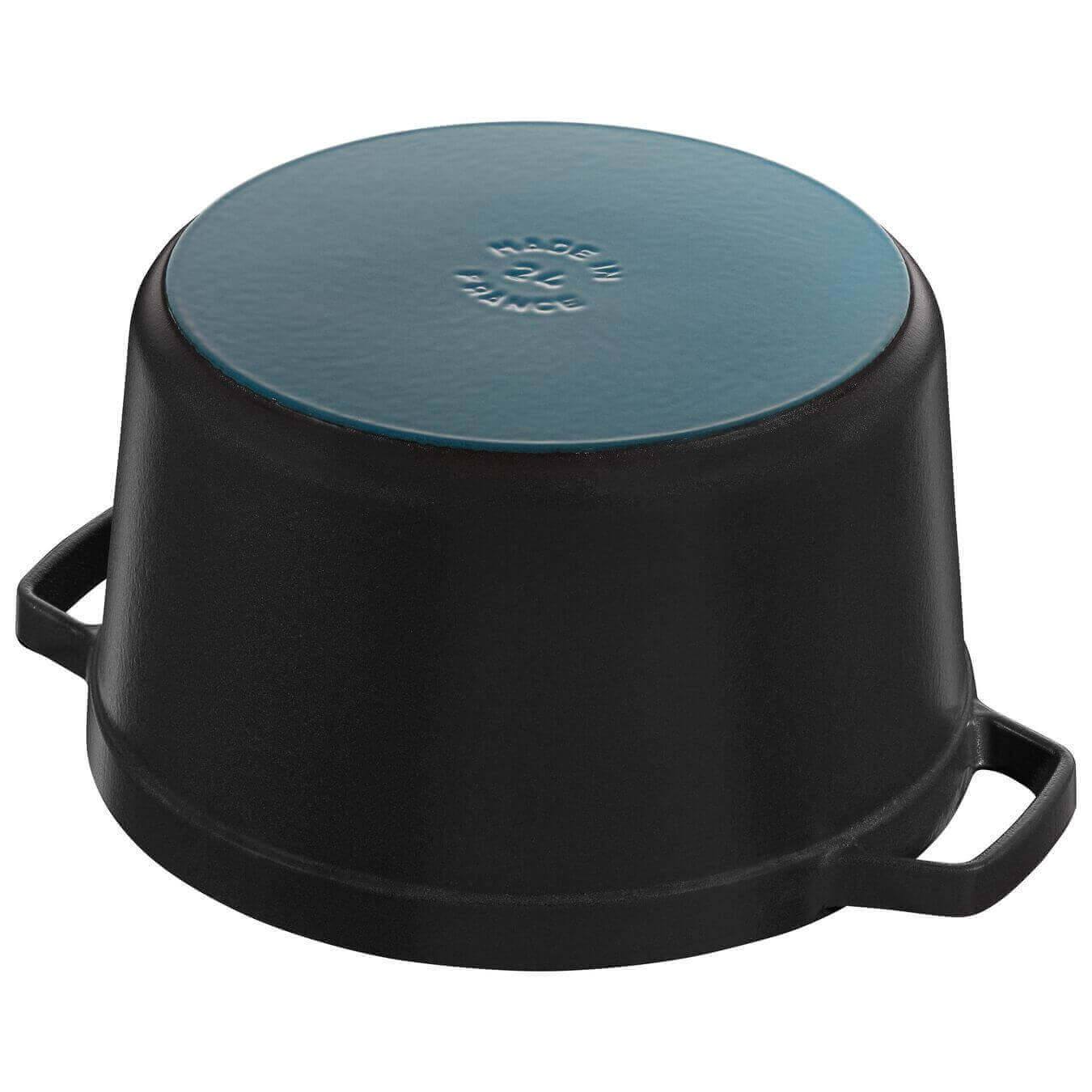 Čuguna katls ar vāku STAUB LA COCOTTE 24cm 4.8L, augsts
