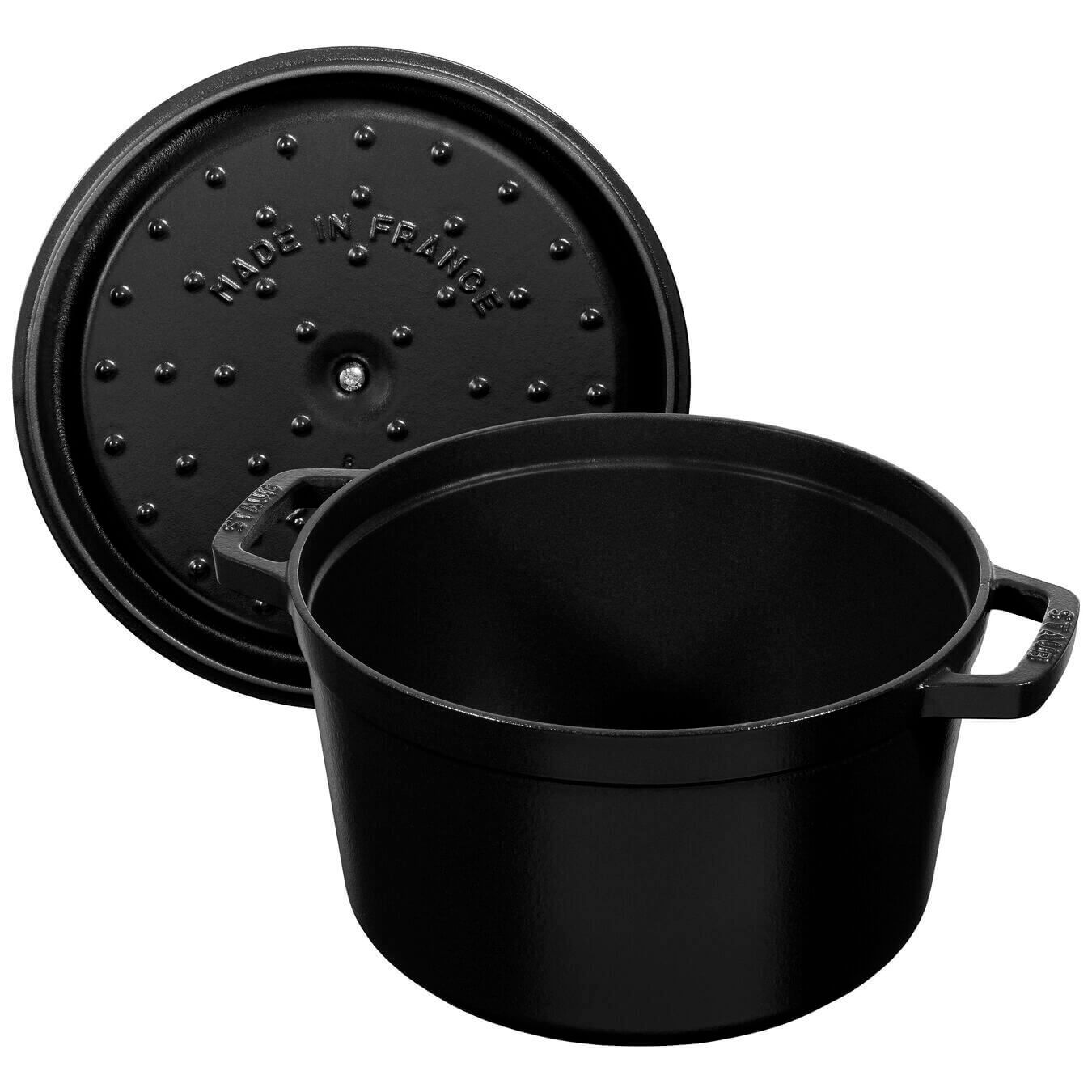 Čuguna katls ar vāku STAUB LA COCOTTE 24cm 4.8L, augsts