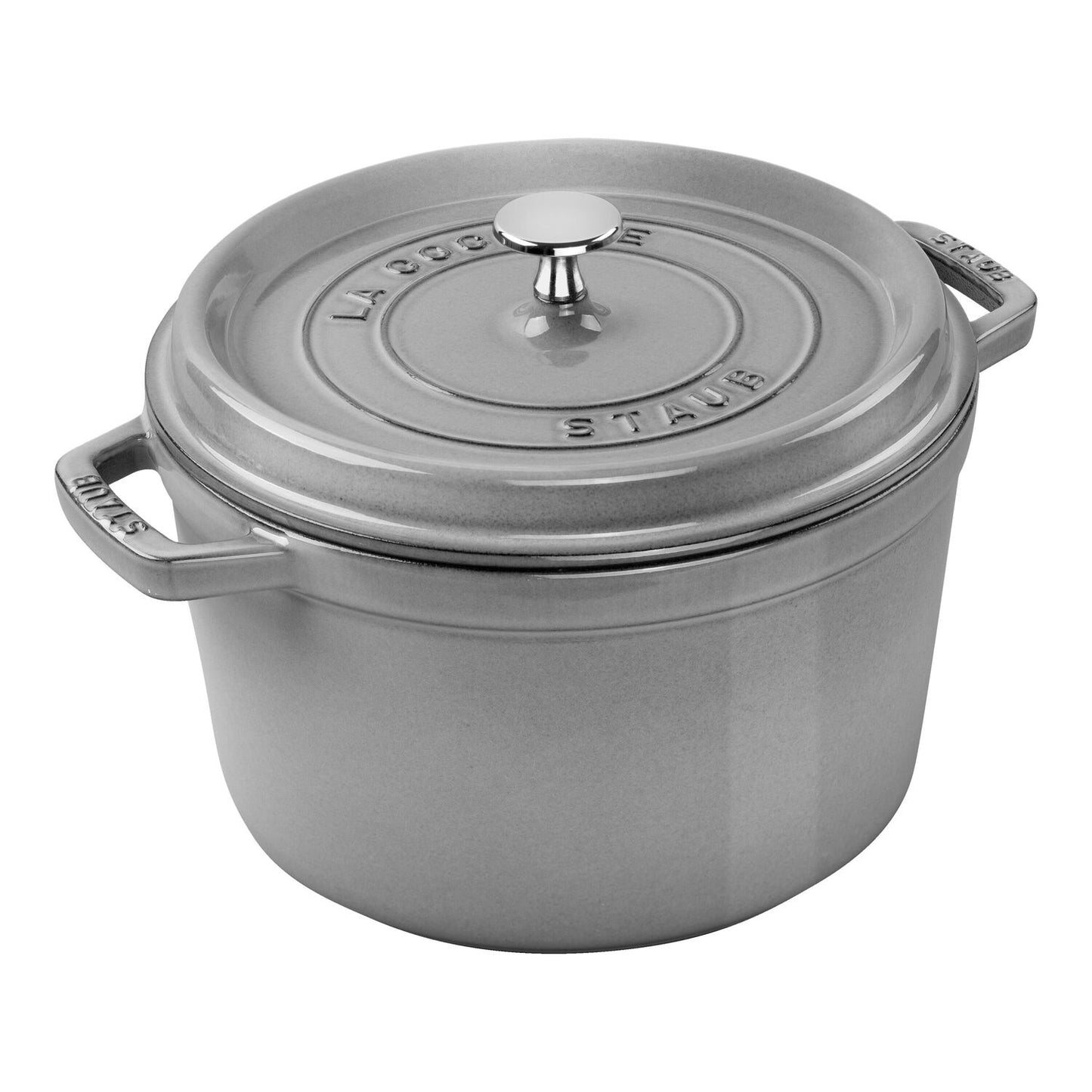 Čuguna katls ar vāku STAUB LA COCOTTE 24cm 4.8L, augsts