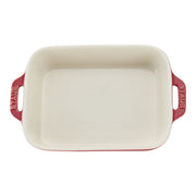 Taisnstūrveida cepeškrāsns trauks 34 x 24 cm STAUB Ceramique 4.5L, keramikas