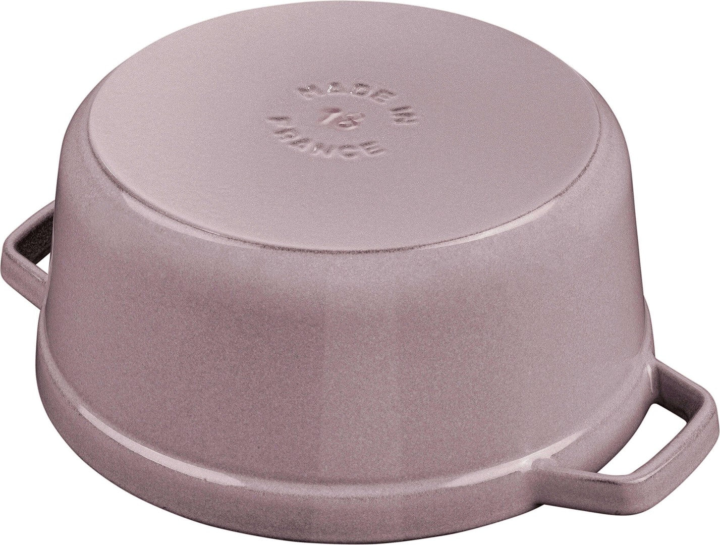Emaljēts čuguna katls ar vāku Staub 24cm 3,8L Cocotte, sakuras rozā